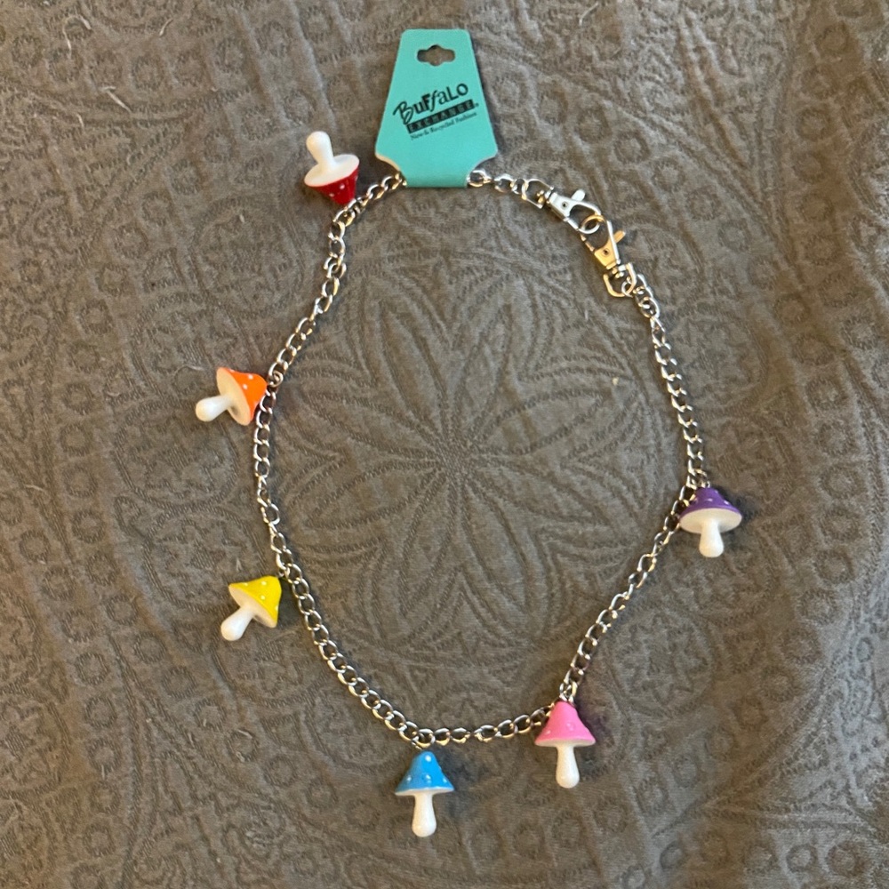 Mushroom chain / necklace